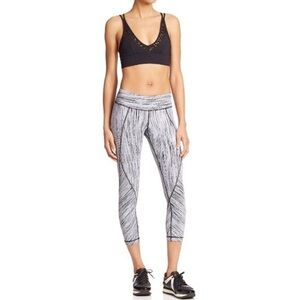 VIMMIA Womens Black White Athletic Leggings Pants Sz XS Workout Gym Yoga